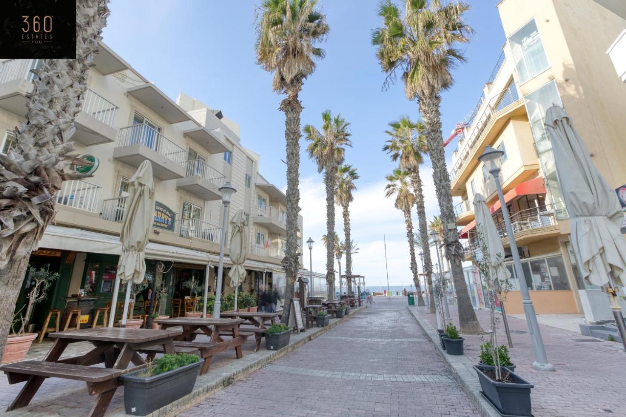Charming Home Meters From The Seafront With Terrace By 360 Estates San Pawl il-Baħar Eksteriør billede
